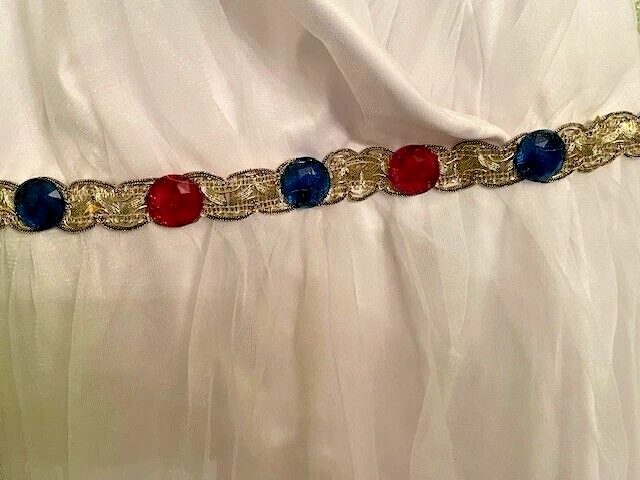 Disfraz de Diosa Egipcia/Griega Halloween Talla Mediana (8-10) Foto 4 de 4