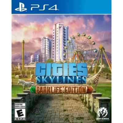 Cities: Skylines [Parklife Edition] PS4 Brand New Game Special [2019 Sim]