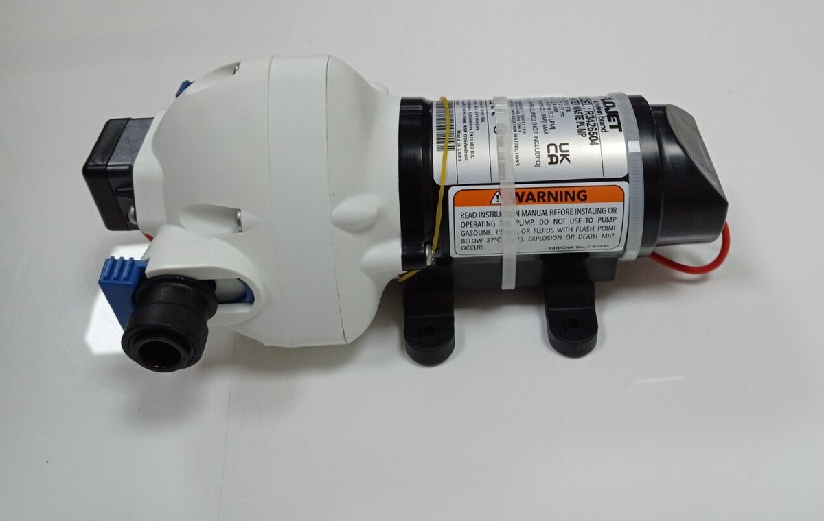 Flojet Triplex RV Water System Diaphragm Pump 1/2 Inch 12V - R3426504A - S/E | TF Pumps - Foto 2