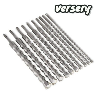 2/5'' ~1-3/16'' Drill Bit Set SDS Plus Rotary Hammer Concrete Masonry Carbide Tip