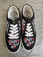 Ground Up Disney Mickey Mouse Men's Lace-Up Skate Shoes Sneakers Size 11.5 NWT