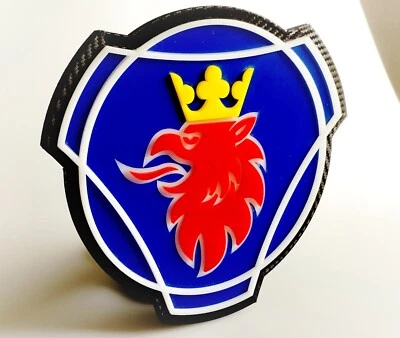 Scania Schild Lkw 3D Led  - Bild 1 von 4