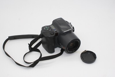 Vintage OLYMPUS IS-10 SUPER DLX DATE BACK w/28-110 4X ZOOM, CAP, TESTED Working