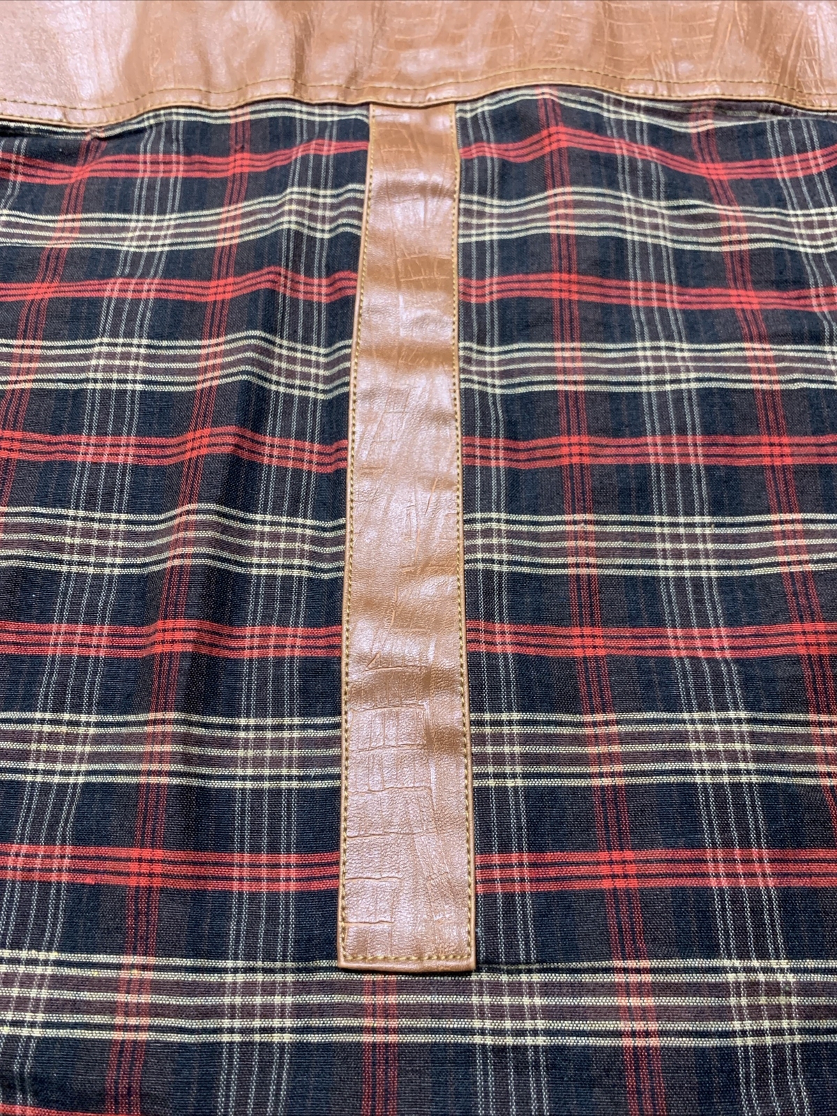 Men’s Preme Plaid Patch Button Down Long Sleeve S… - image 22