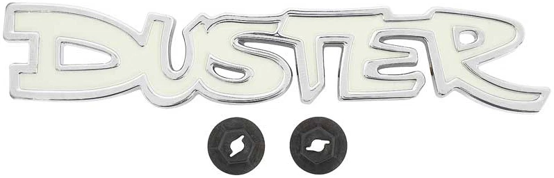OER Diecast Front Fender/Rear Panel Emblem Set For 1972-1976 Plymouth Duster - Image 4 of 4
