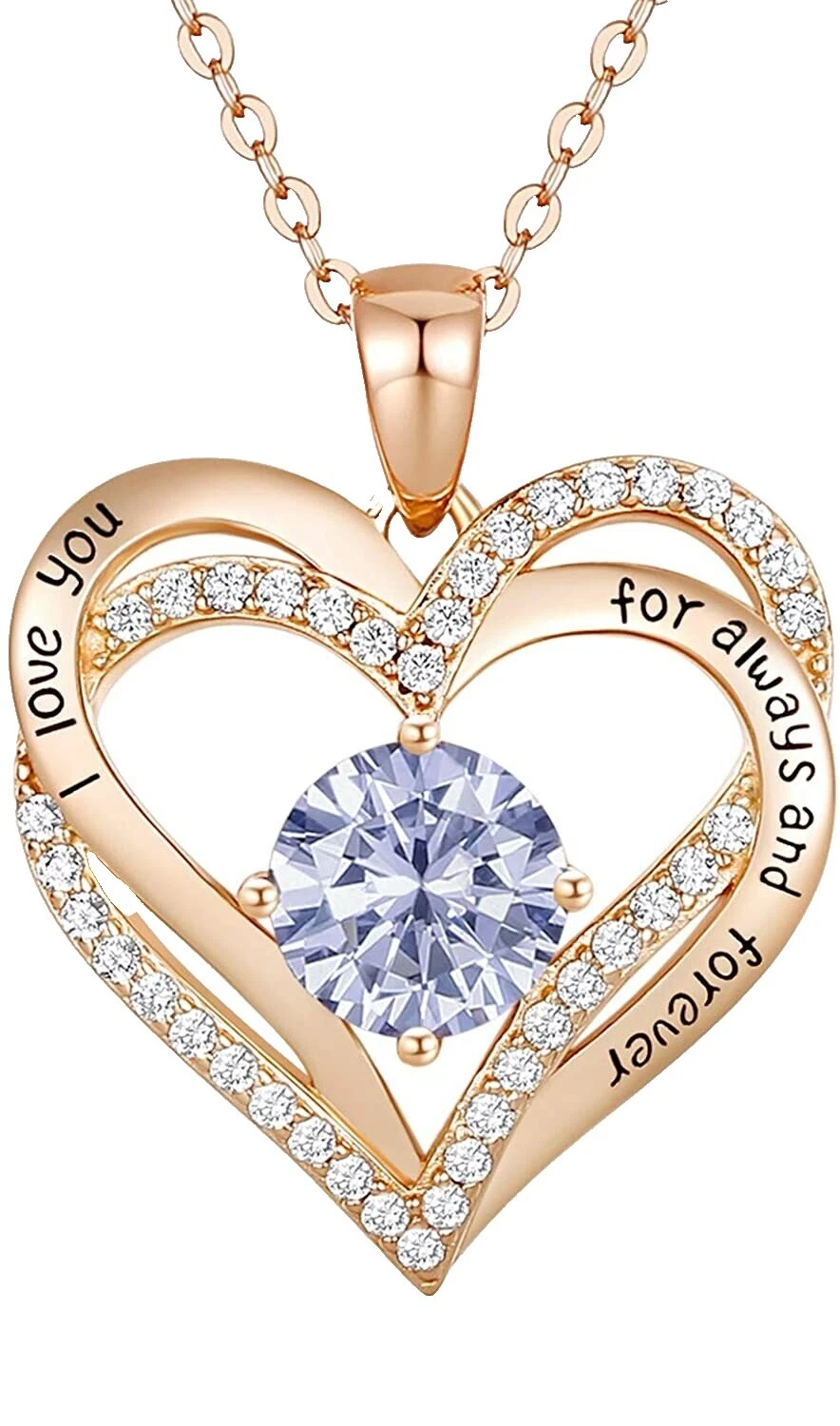 Cubic Zirconia Joyería de Moda Chapado en Oro Rosa de Cuero