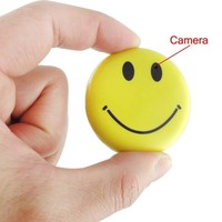 Mengshen Hd Mini Spy Smile Face Badge Wearable Hidden Camera Cool Spy Gadget ... on sale Mengshen Hd Mini Spy Smile Face Badge Wearable Hidden Camera Cool Spy Gadget ... on sale