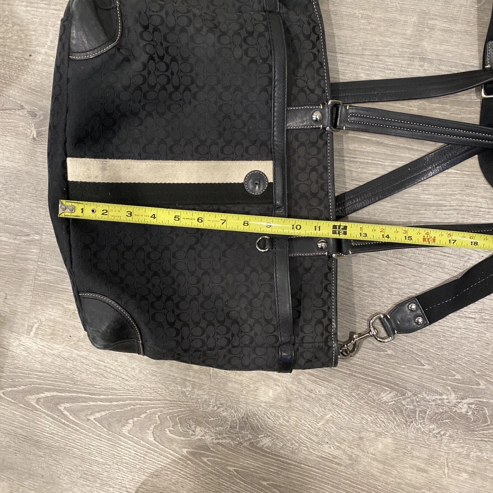 Auténtico bolso de hombro Coach para mujer F0926-F13813 19"x12"x6" Foto 4 de 4