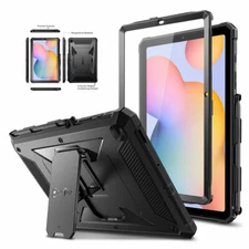 Shockproof Case for Samsung Galaxy Tab S6 Lite 10.4 2024 Rugged Kickstand Cover