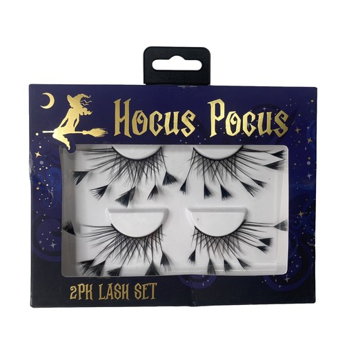 Hocus Pocus 2 Pair False Feather Eyelash Set Brand New