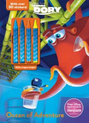 Parragon PAR-38603 Disney Pixar Finding Dory Color & Activity Crayons