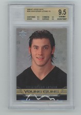 2006-07 Upper Deck Series 1 Young Guns Kristopher Letang BGS 9.5
