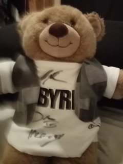 Steelhouse Festival Signed Dan Byrne Teddy
