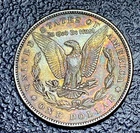1898 Morgan Silver Dollar MONSTER RAINBOW REV COLORS GALORE OBV NT