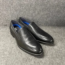 JOHNSTON & MURPHY Stockton Venetian Dress Shoe Men's Size 10.5 M Black