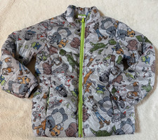 Disney Store Toy Story Gray Puffer Light Jacket Child 5/6