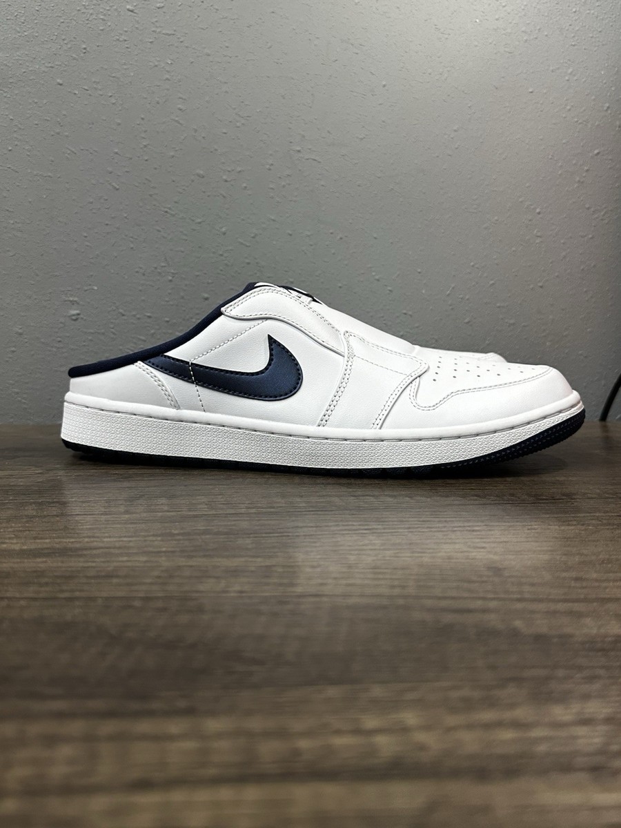 Nike Air Jordan Mule Golf White Midnight Navy FJ1214-103 Men's