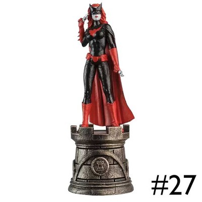 DC Batwoman Chess Collection Figur Eaglemoss White Rook #27 NEU