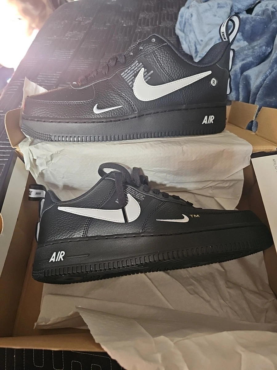 Nike Air Force 1 Utility Low Black | eBay