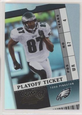 2003 Playoff Contenders Playoff Ticket 62/150 Todd Pinkston #9 11pj