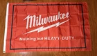 Milwaukee Tools Flag Banner 3X5Ft Power Tools Car Repair Garage Man Cave Decor