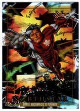 2024 Upper Deck SkyBox Marvel Masterpieces '92 Platinum Holofoil NORTHSTAR 69 UD
