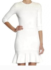 NWT ALEXANDER MCQUEEN PEARL KNIT DRESS SZ Large