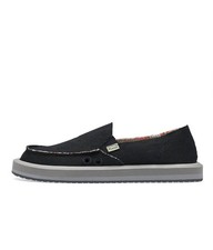 Sanuk Women's Donna St Hemp Loafers Ebony