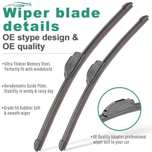 16" 16" 12" Windshield Wiper Blades Replacement for Jeep Wrangler JL 2018 2019 thumbnail 3
