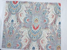LAUREN RALPH LAUREN Set of 2 Standard Paisley Ctn Pillow Shams for 26 X 20 EXC