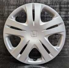 Honda Fit 55086 5 dbl spoke 15 in Hubcap Wheel Cover Silver OEM 2009 2010 2011