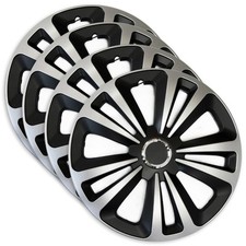 Set 4 Copricerchi 16 Pollici Terra Ring Mix Coppe Grigie Universali per Mercedes