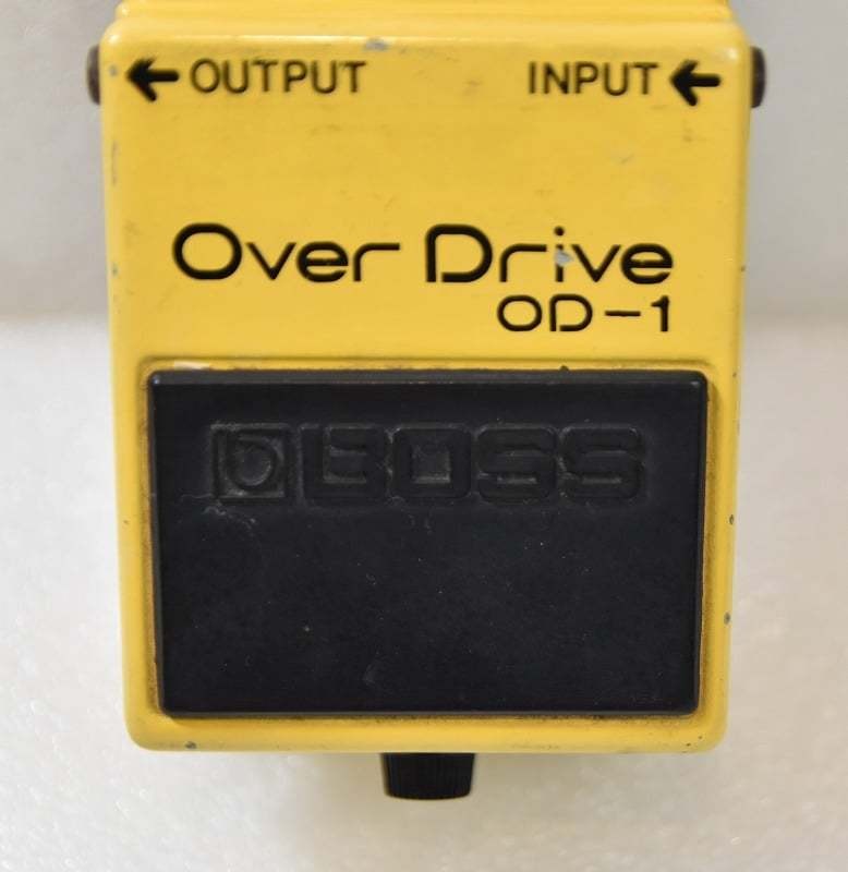 BOSS OD-1 Overdrive Pedal with JRC4558D Chip - Used BOSS OD-1 Overdrive Pedal with JRC4558D Chip - Used