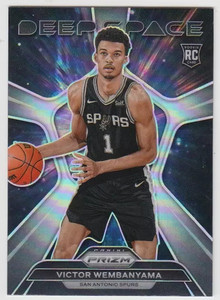 2023-24 Panini Prizm Victor Wembanyama Deep Space Silver PRIZM HOLO #1 Rookie RC