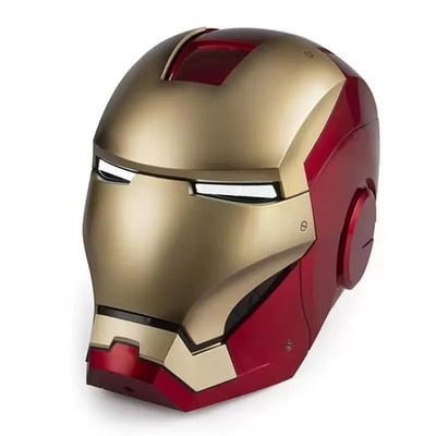Iron Man Helmet MK Portable Automatic LED Mask Marvel Avengers Cosplay Deco
