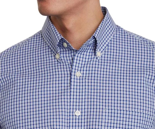 Kirkland Signature Men's Traditional Fit Non-Iron Dress Shirt | 18 x 34/35 - Picture 2 of 7