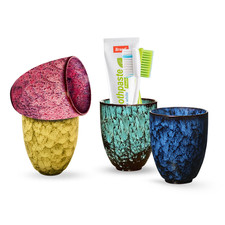 Ceramic Storage Solution - Bathroom Vanity Kitchen Countertop Organizer