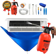 13PCS Mini Split Cleaning Kit with 2L High Pressure Sprayer...