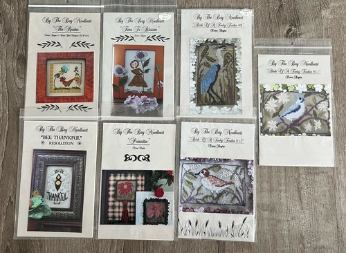 By The Bay Needleart Cross Stitch Charts Patterns Birds By Donna Bayliss Lot 7 - Picture 1 of 6