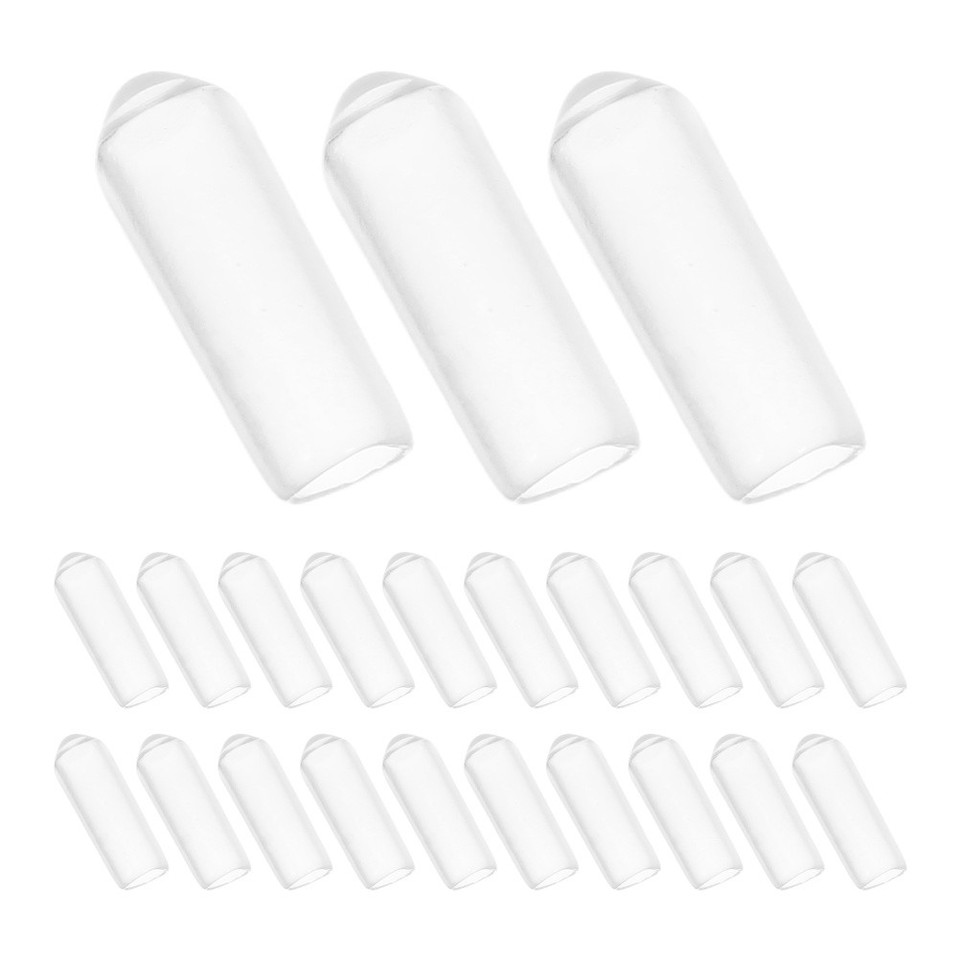 500 Pcs Bolt Thread Protector Safety Screw Cover Caps Flexible Leg ...