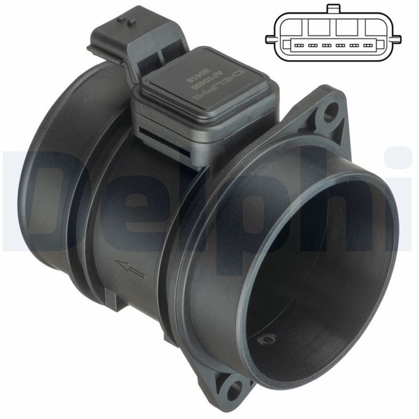 Delphi Luftmassenmesser AF10405-12B1 FüR Renault Espace Laguna Suzuki KT0 JK0 3-image