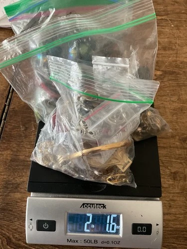 2 Lbs Vintage To Now Costume Jewelry Lot Crafts, Some Repair, Most Wearable-150+