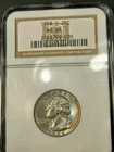 1958-D Washington Quarter NGC MS66 Original Mint Set Toning 2500799-005