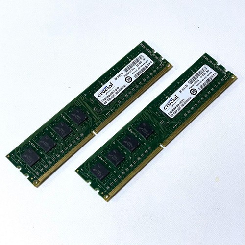 Crucial 8GB DDR3 1600MHz RAM 2 Module CT102464BA160B.C16FER