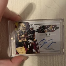 2022 Panini Impeccable Canvas Creations Josh Jacobs #CC-JJA /75