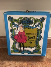 Barbie Doll Case Vintage 1968 Mattel Travel Closet Carrying Case Multicolor