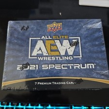 2021 All Elite Wrestling AEW Upper Deck Factory Sealed Hobby Box