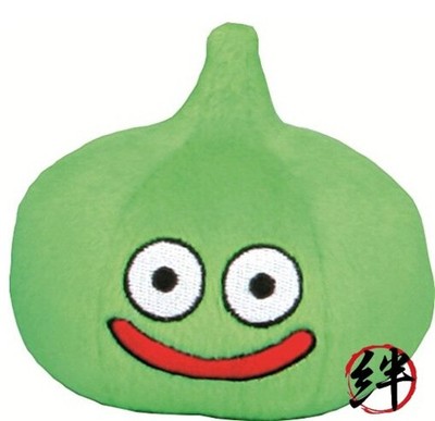 Dragon Quest Smile Slime Plüschtier Schleimgrün Klein