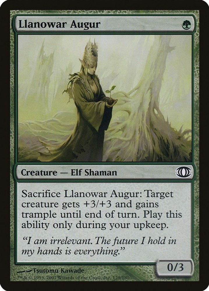 Llanowar Augur [Future Sight - 129] NM