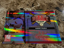 ALBERT PUJOLS BARRY ZITO 2004 Donruss Elite Extra Edition Draft Class /500